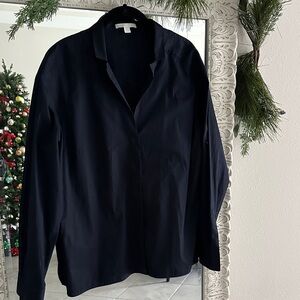 Boss Dark Blue Casual Button Down Shirt